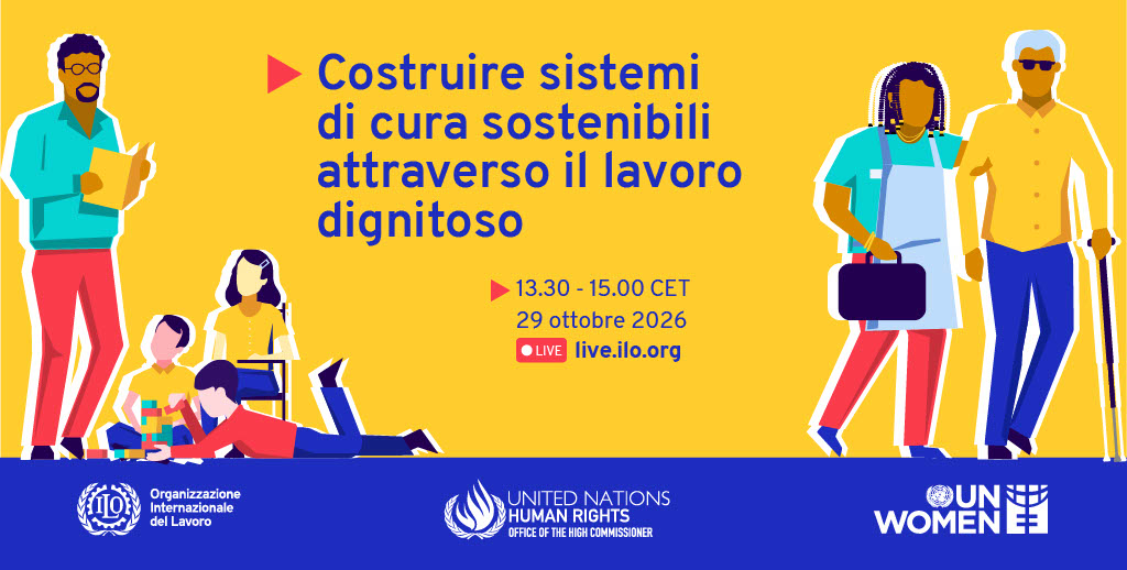 lavoro di cura OIL 29 ottobre 2026